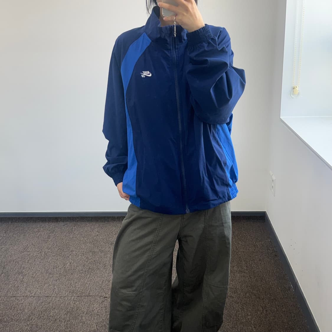 Nike 나이키 네이비 바람막이 자켓 상품이미지2