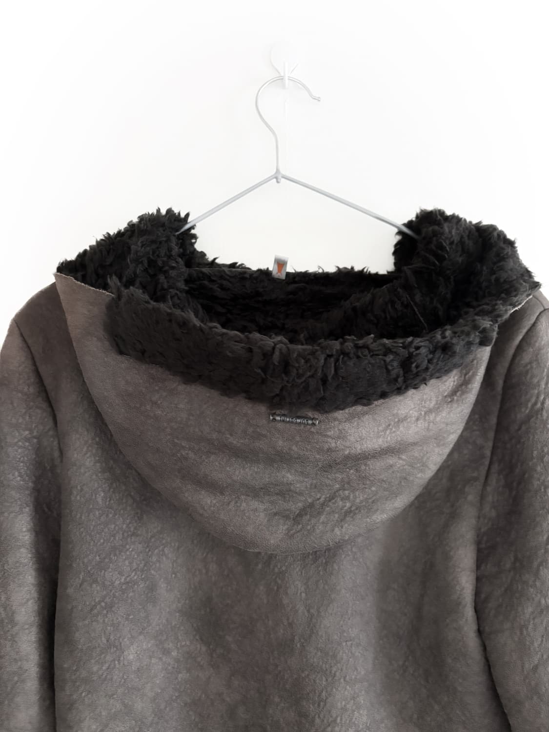 Cop copine 버클 후드 무스탕 상품이미지4