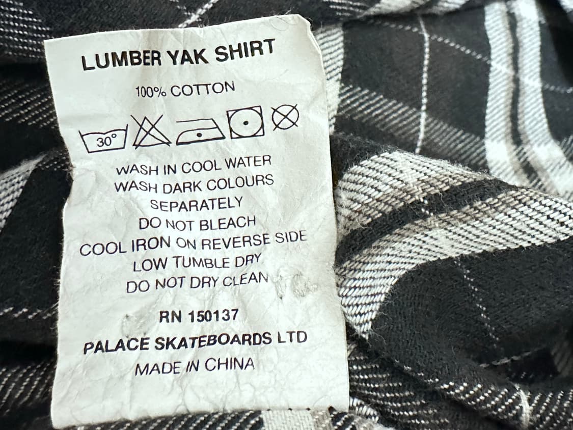 L 팔라스 럼버 야크 셔츠 블랙 상품이미지4