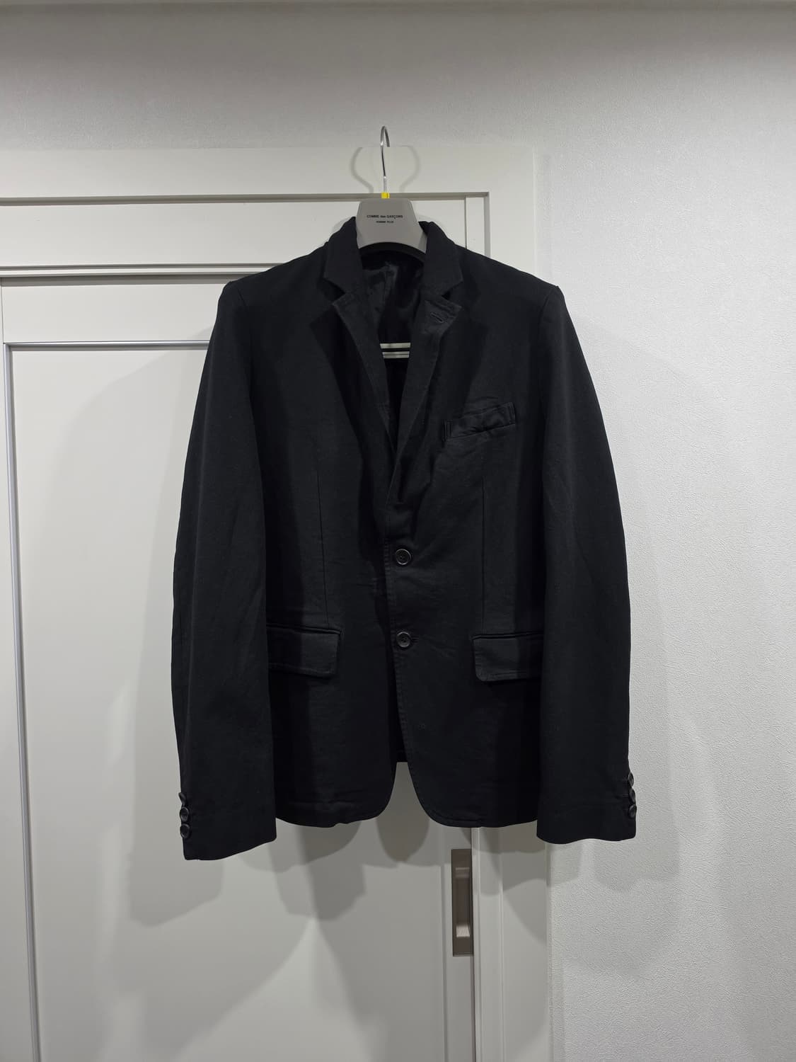 꼼데가르송 옴므 축융폴리(슈렁큰 이펙트) 자켓 L 상품이미지1