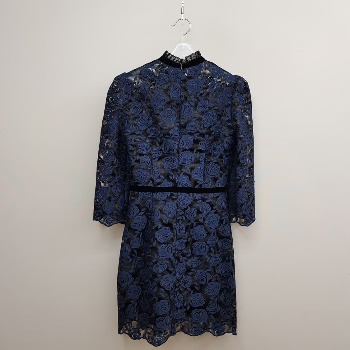 산드로 로즈 패턴 레이스 원피스 1사이즈 상품이미지6