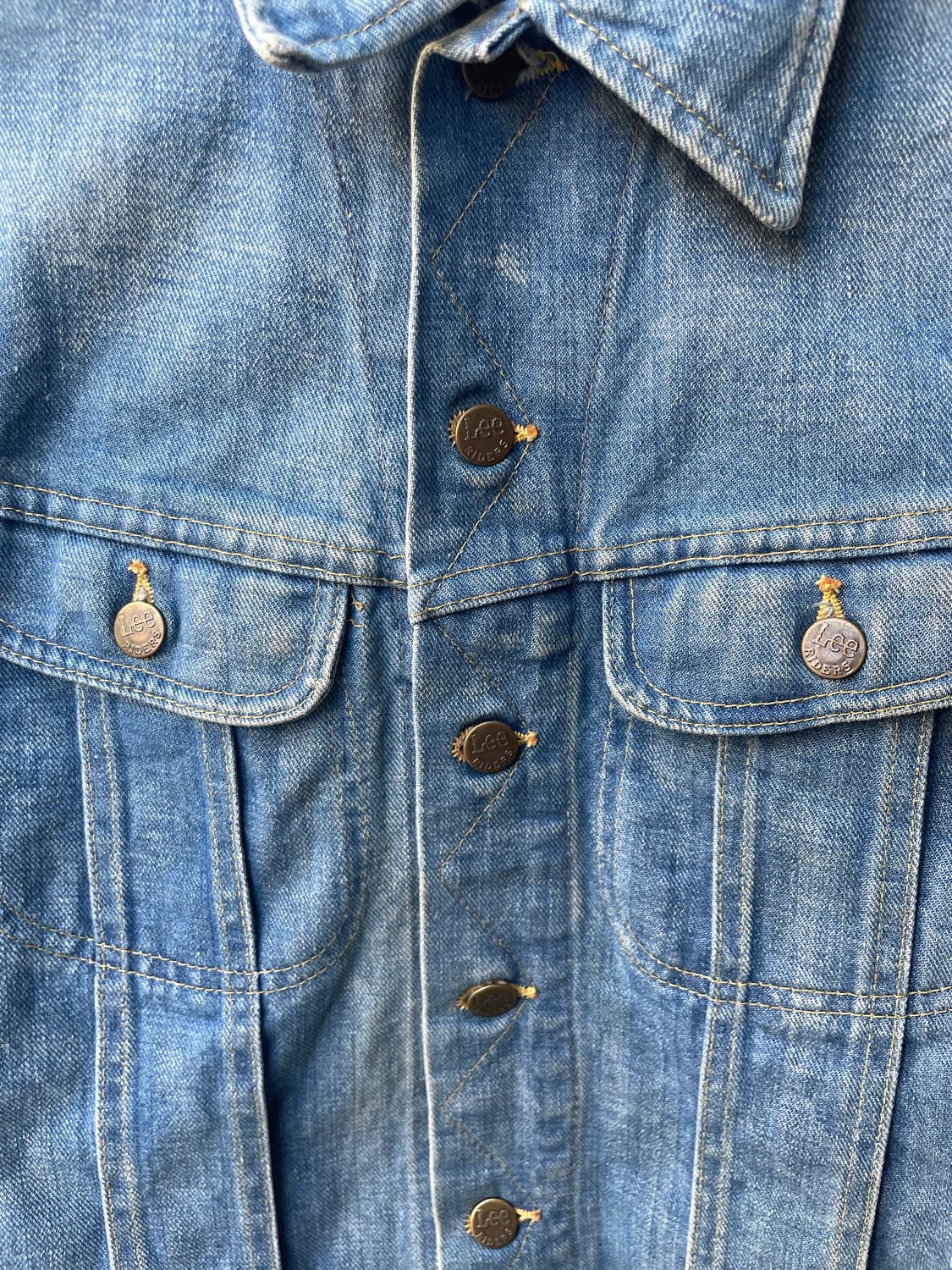 80's Vintage Lee DenimJacket Made in USA 상품이미지4