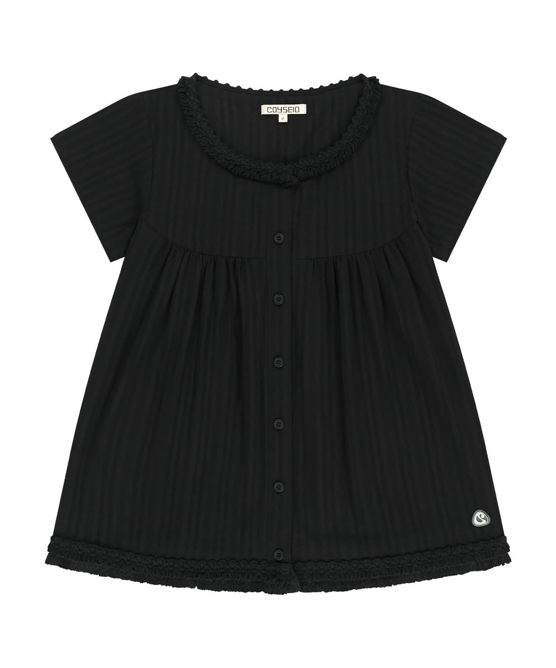 COYSEIO FRINGE SHIRRING BLOUSE 상품이미지1