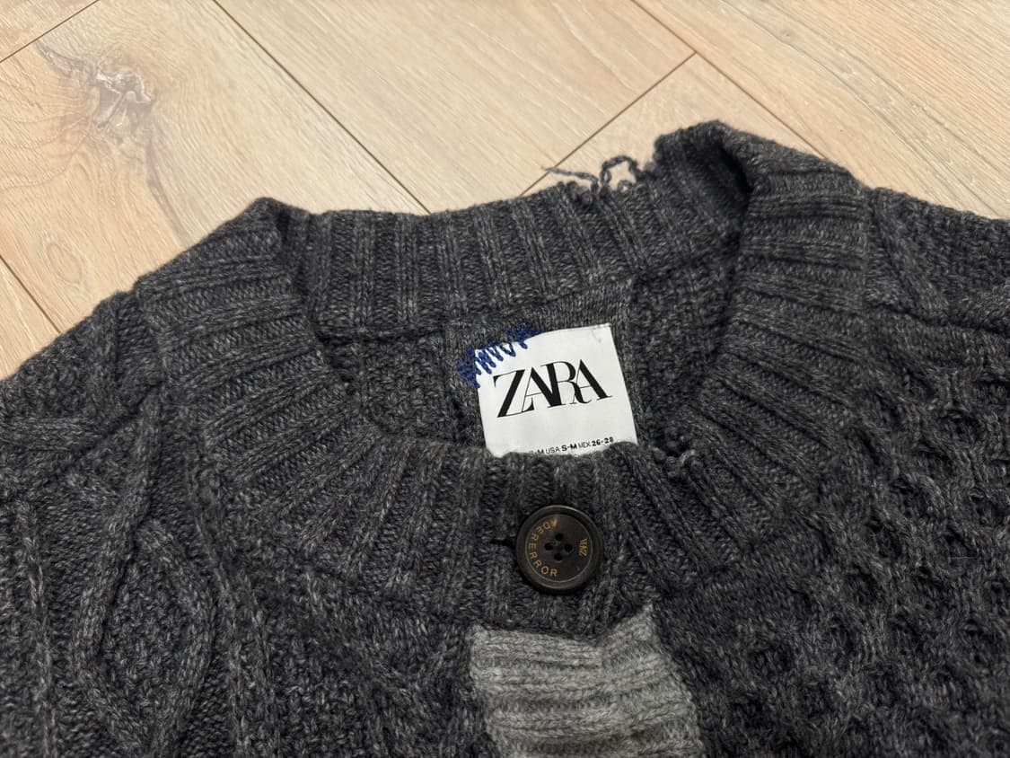 자라 x 아더에러 콜라보 니트 가디건 상품이미지4