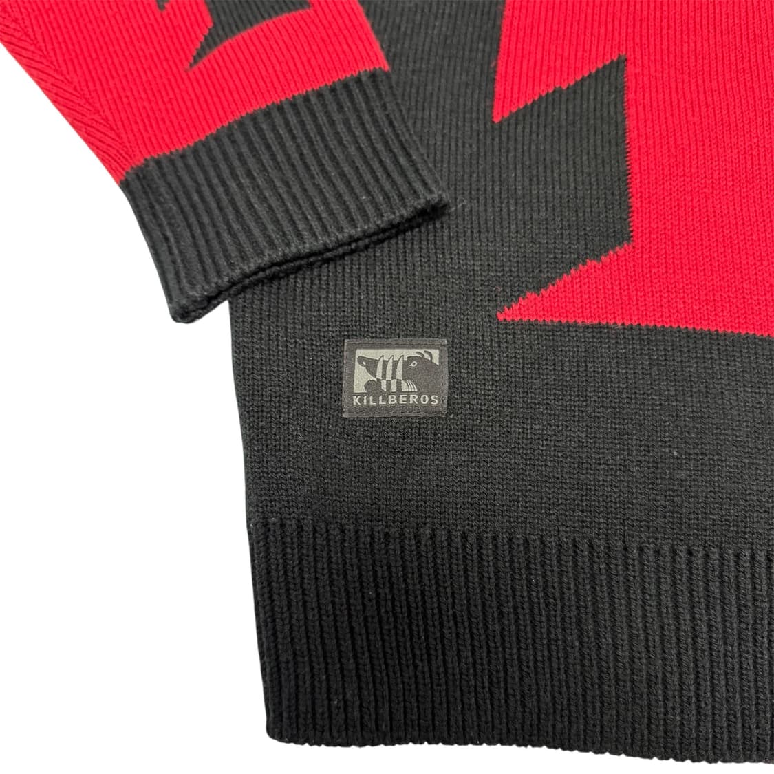 킬베로스 패턴 니트 L 상품이미지2