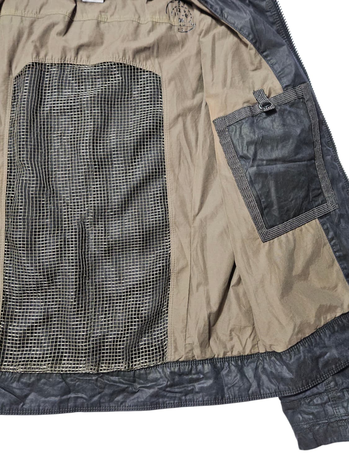 보스 오렌지 Boss 코티드 블루종 자켓 48  상품이미지6