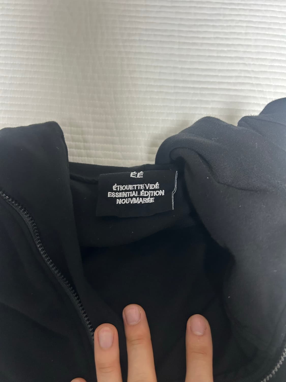 EE 누마레 커브드 후드집업 새상품 M 상품이미지2