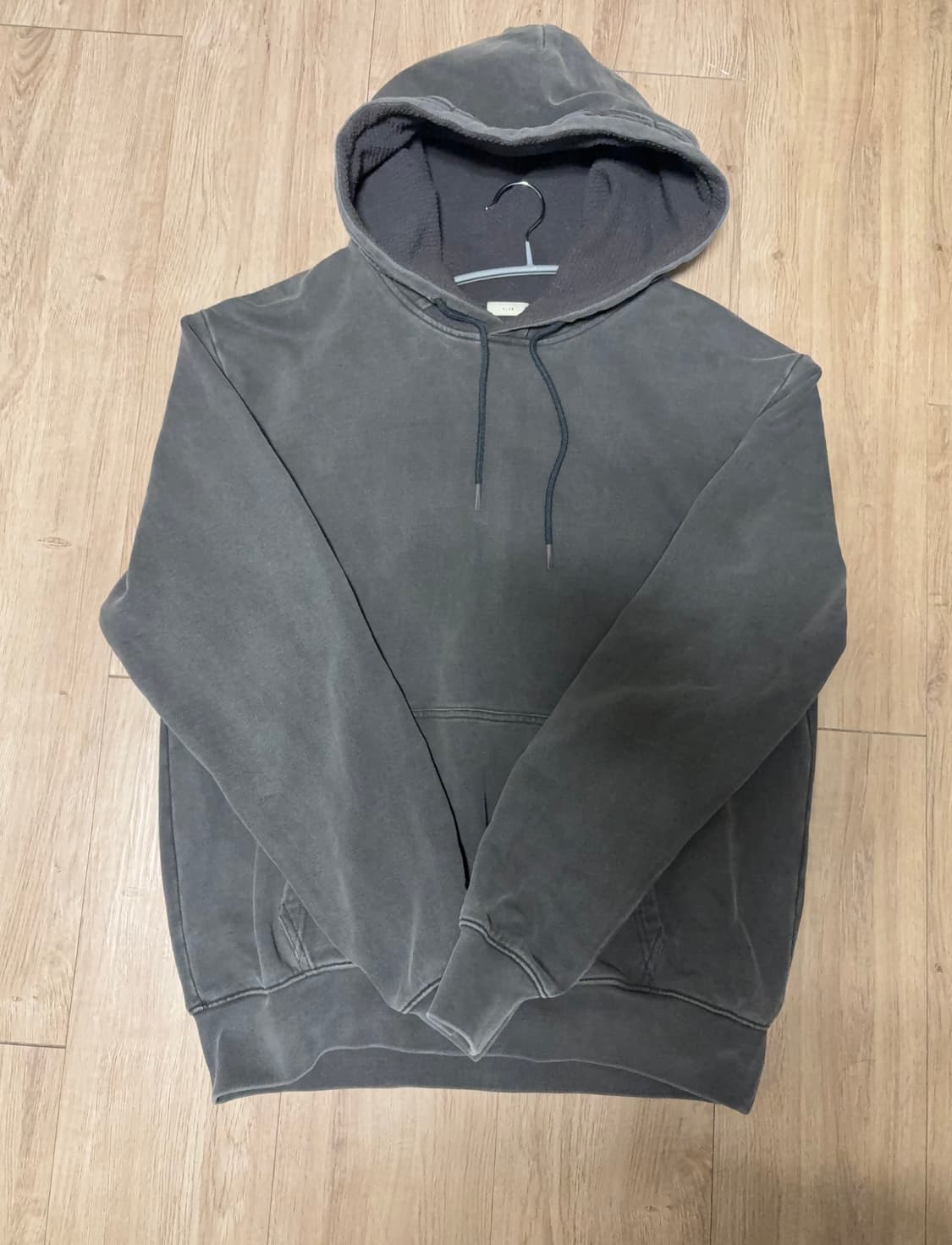 [교환] xlim ep2 차콜 후드 3 size -> xlim의류 상품이미지4