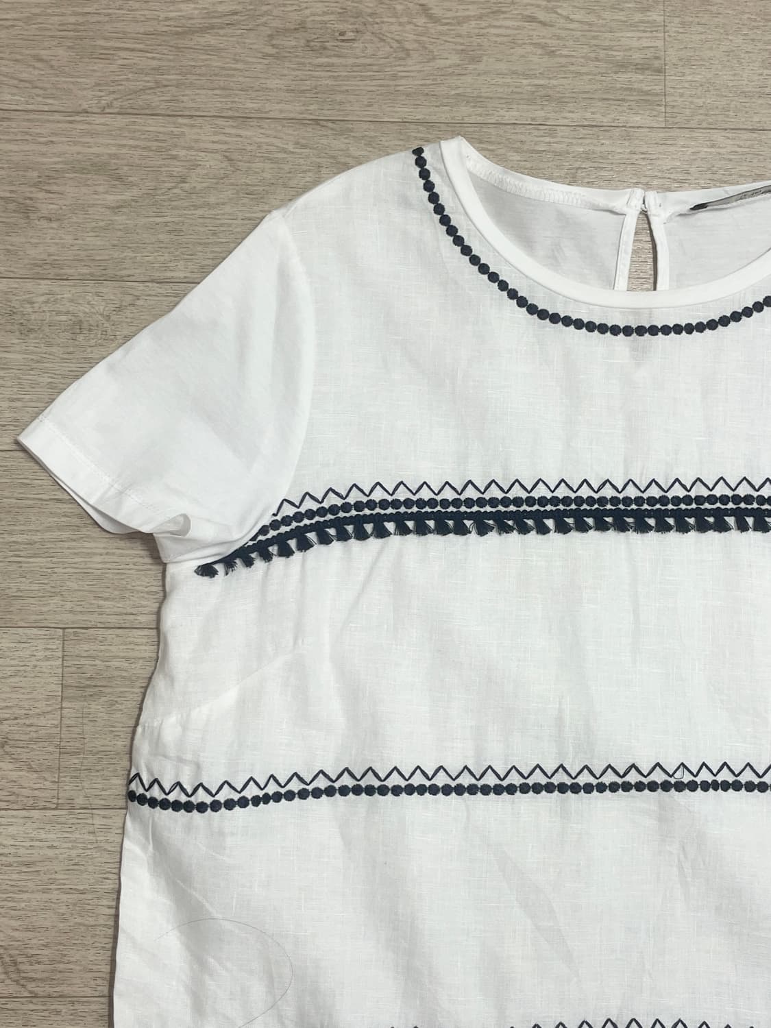 막스마라 자수 블라우스 상품이미지2