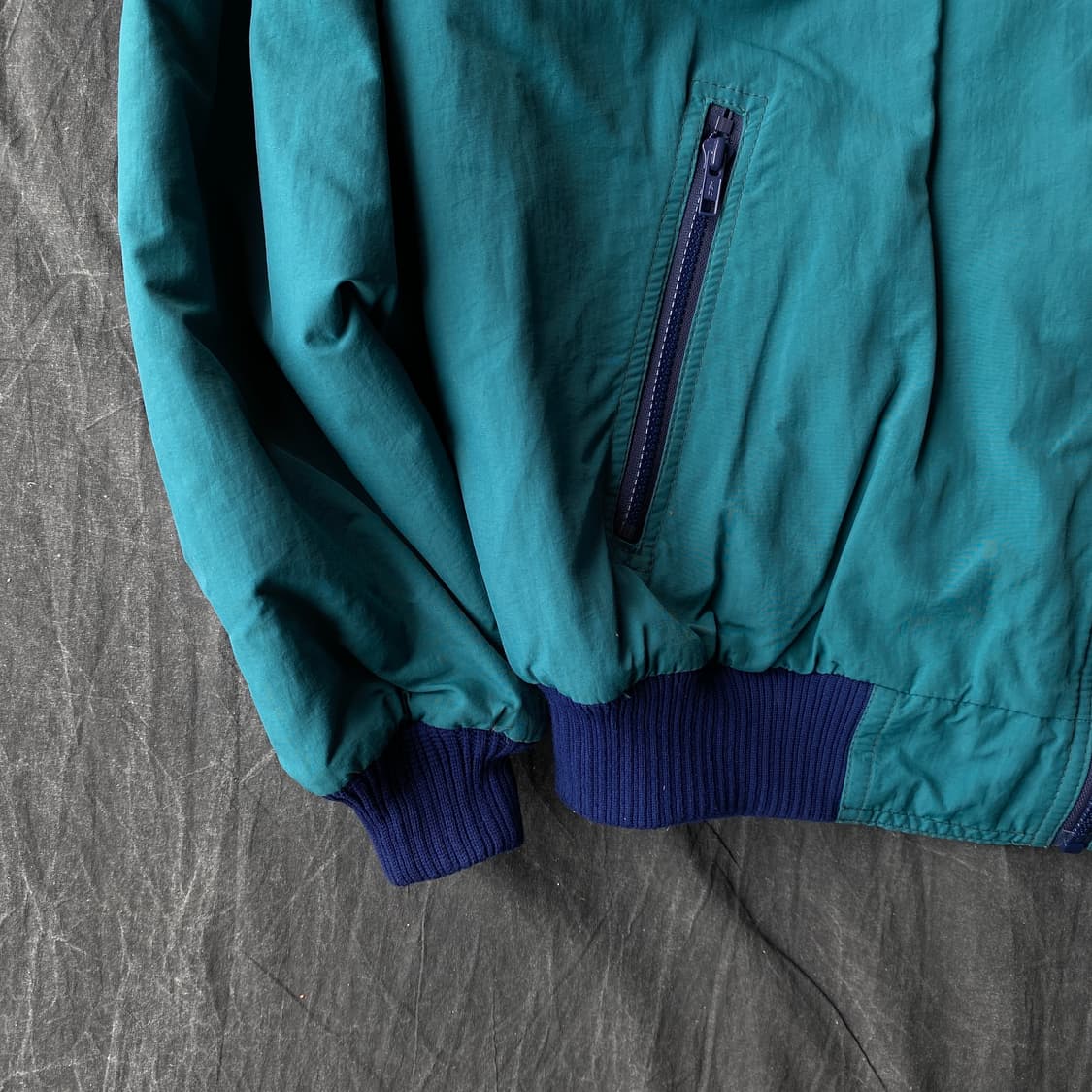 80s green Eddie Bauer warm-up  상품이미지3