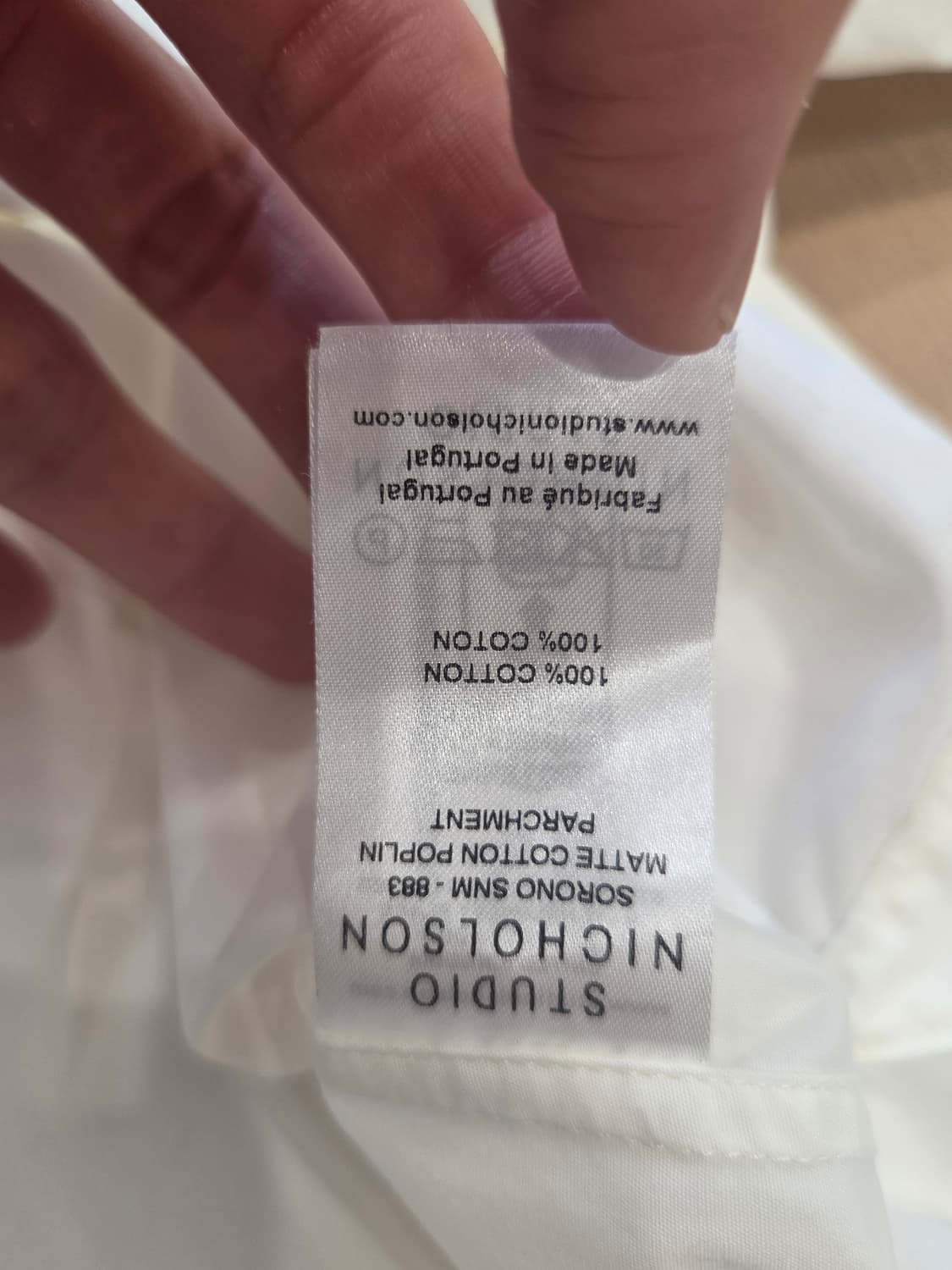 스튜디오니콜슨 SORONO 셔츠 상품이미지7