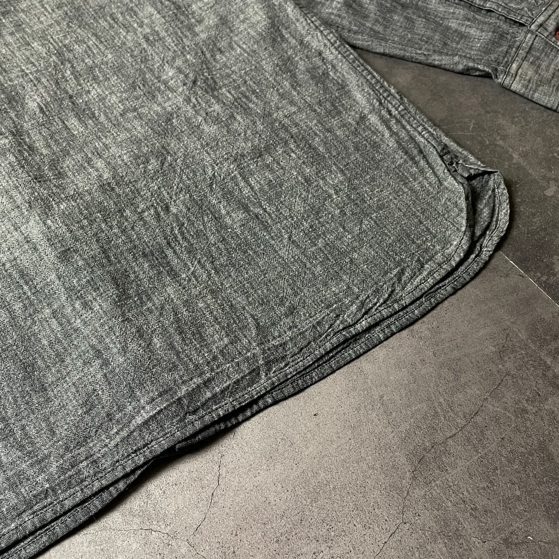 LE 31 빈티지 샴브레이 코튼 셔츠 A00646 상품이미지9