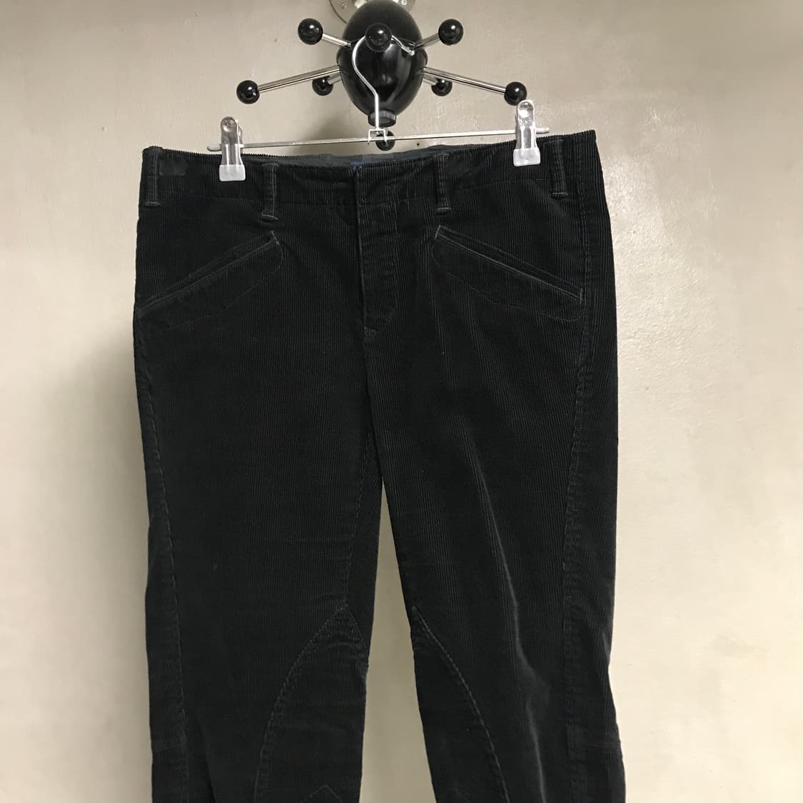 폴로 랄프로렌 코듀로이 팬츠 블랙 4(W) 상품이미지2