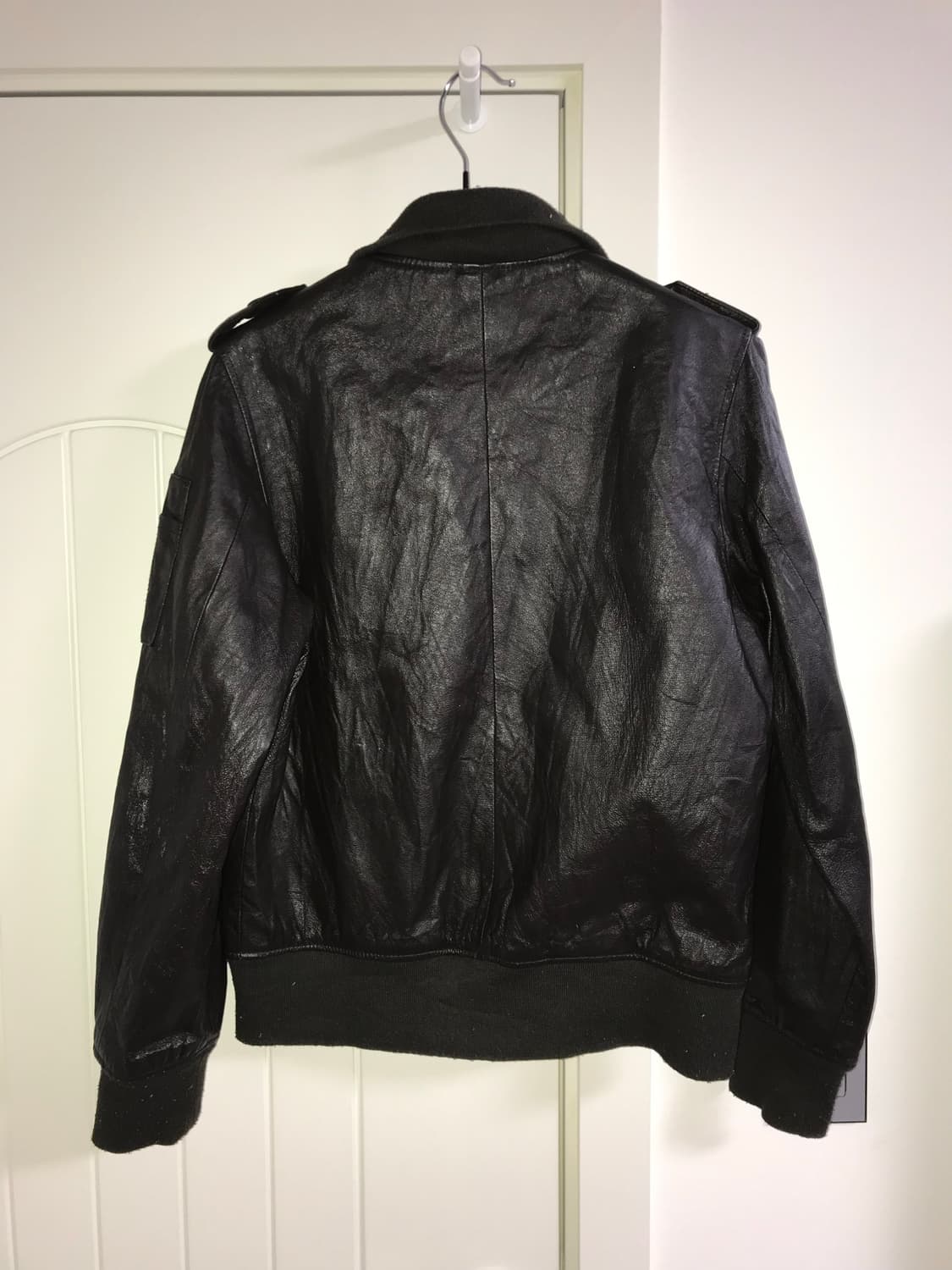 빈티지 브라운 레더자켓  상품이미지3