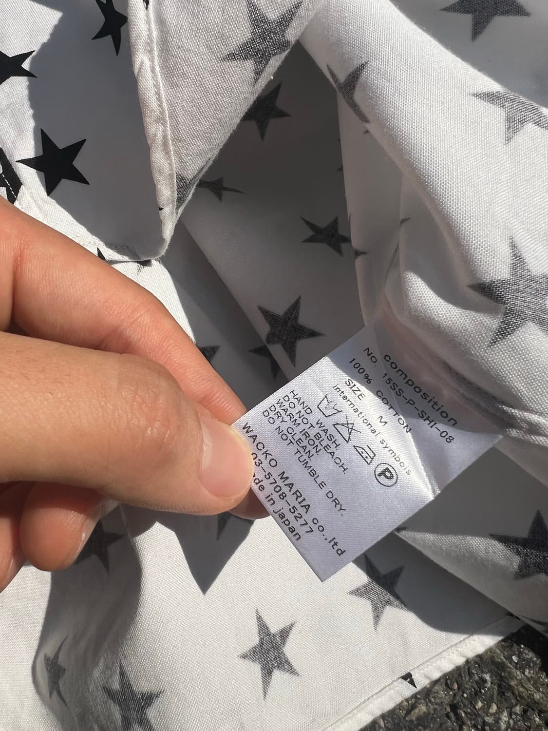 Wakco Maria 15ss Star 1/2 Shirt 상품이미지5