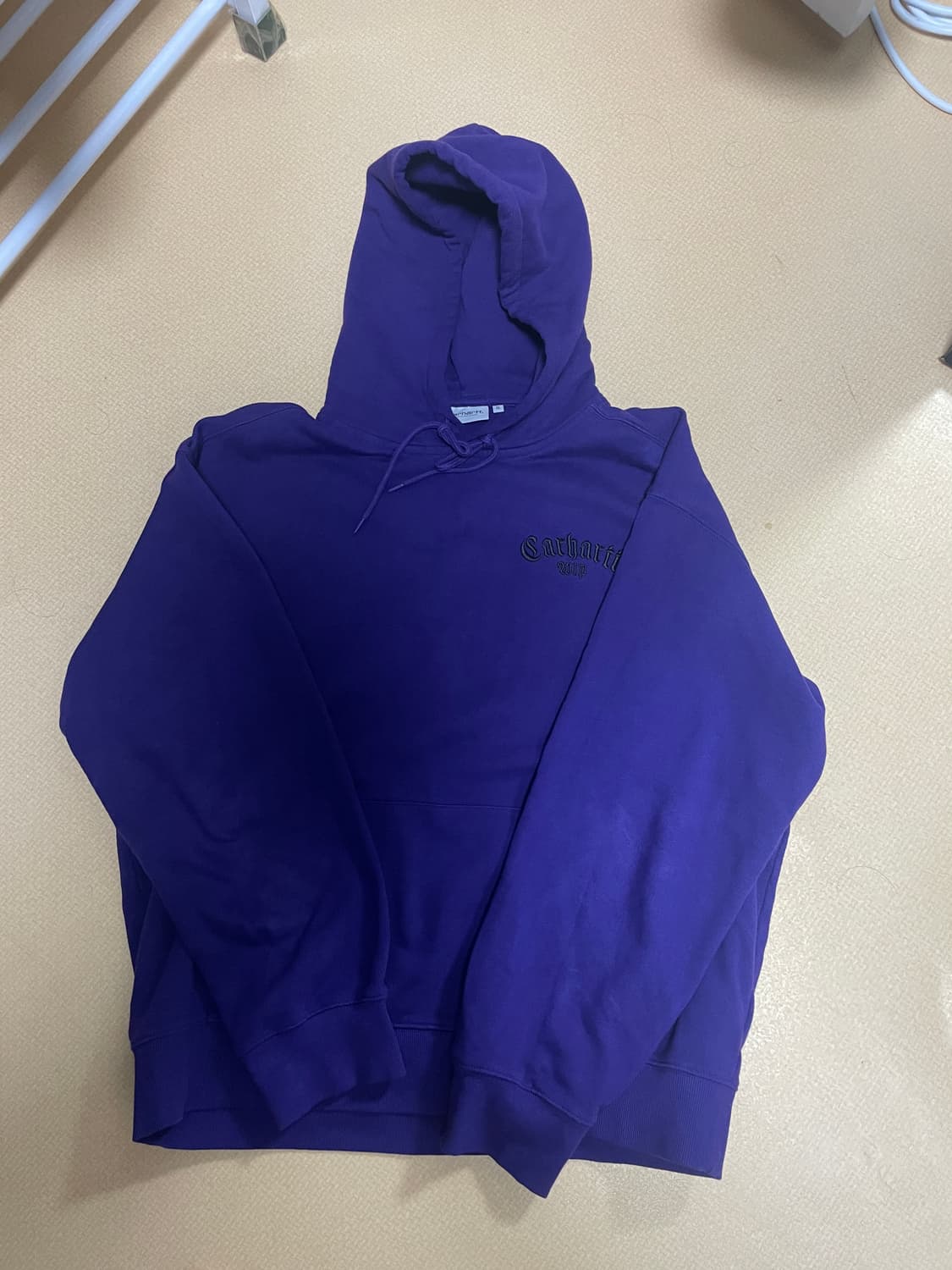 칼하트 WIP 퍼플 후드티 XL 상품이미지1