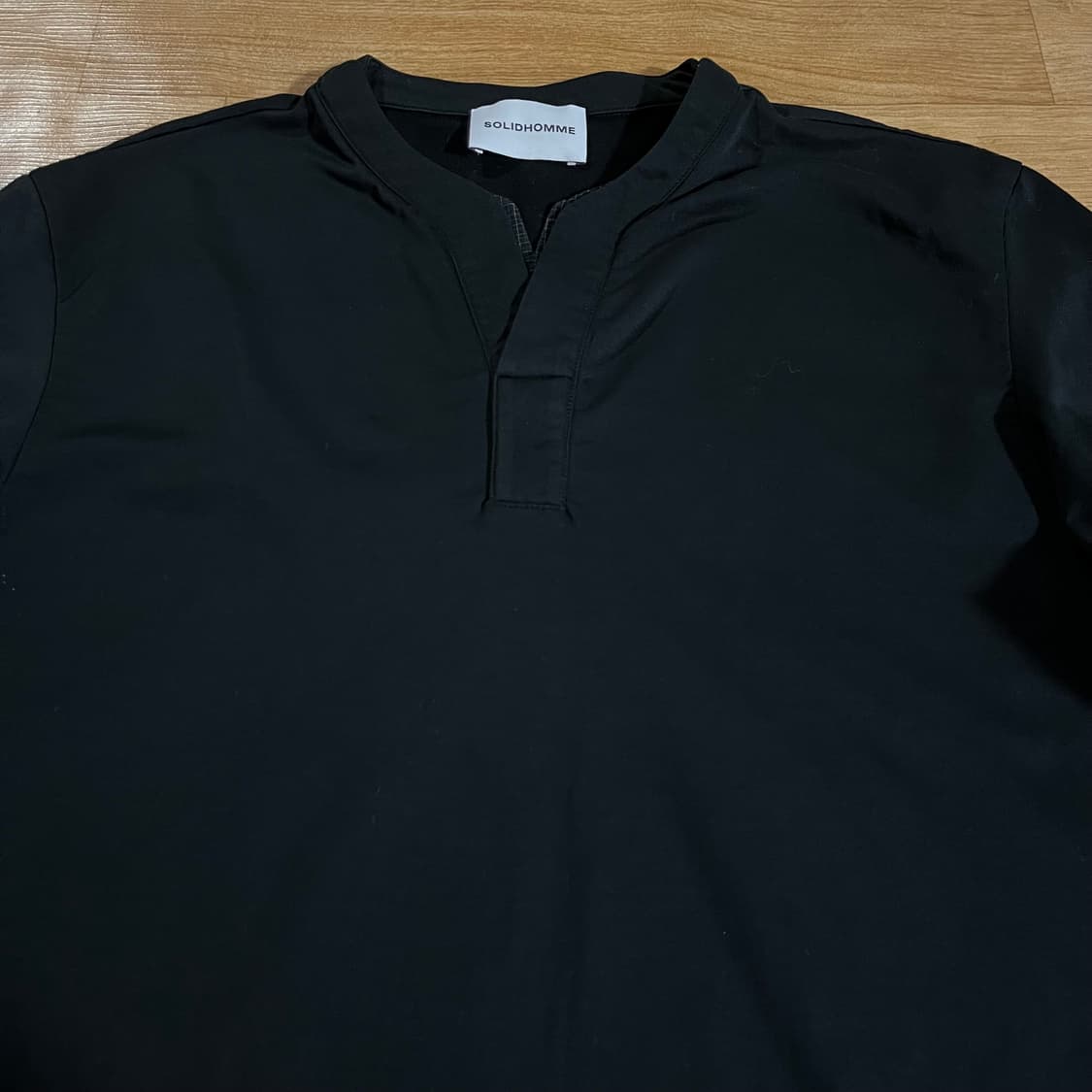 [105] 솔리드옴므 헨리넥 롱슬리브 상품이미지2