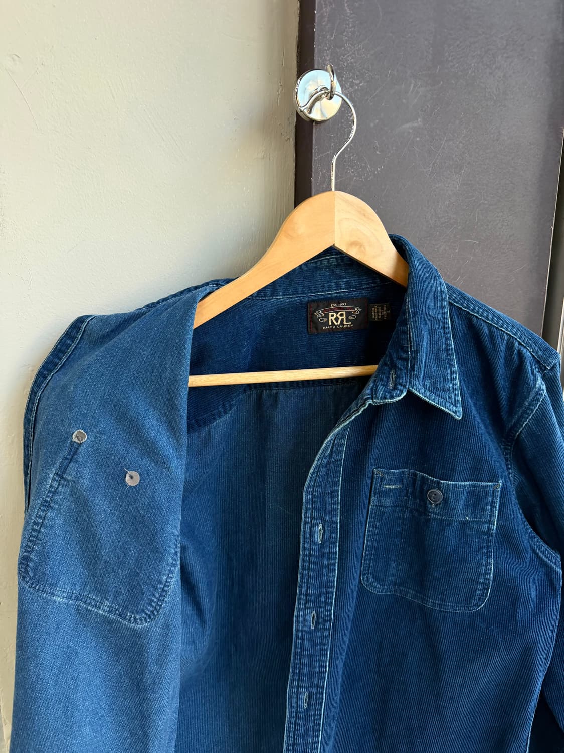 M/ RRL 더블알엘 코듀로이 복각 워크셔츠 상품이미지7