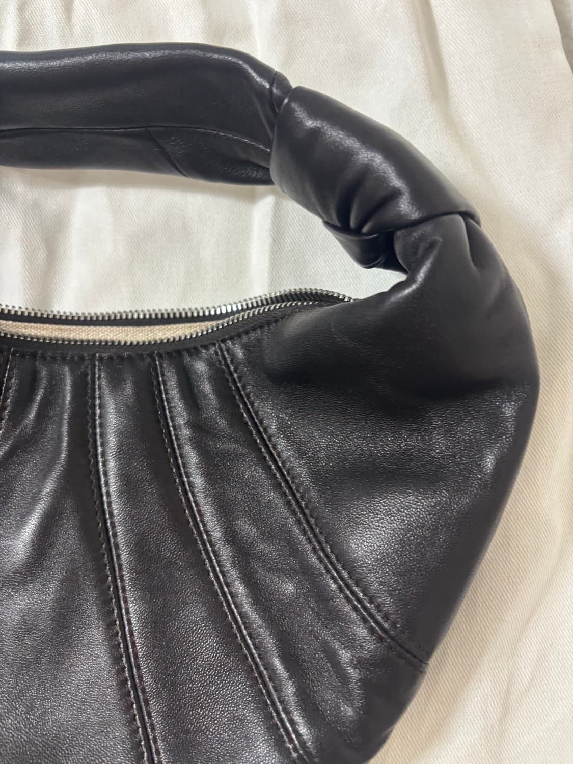 르메르 포춘백 미니 다크초코 (차정원가방) 상품이미지4