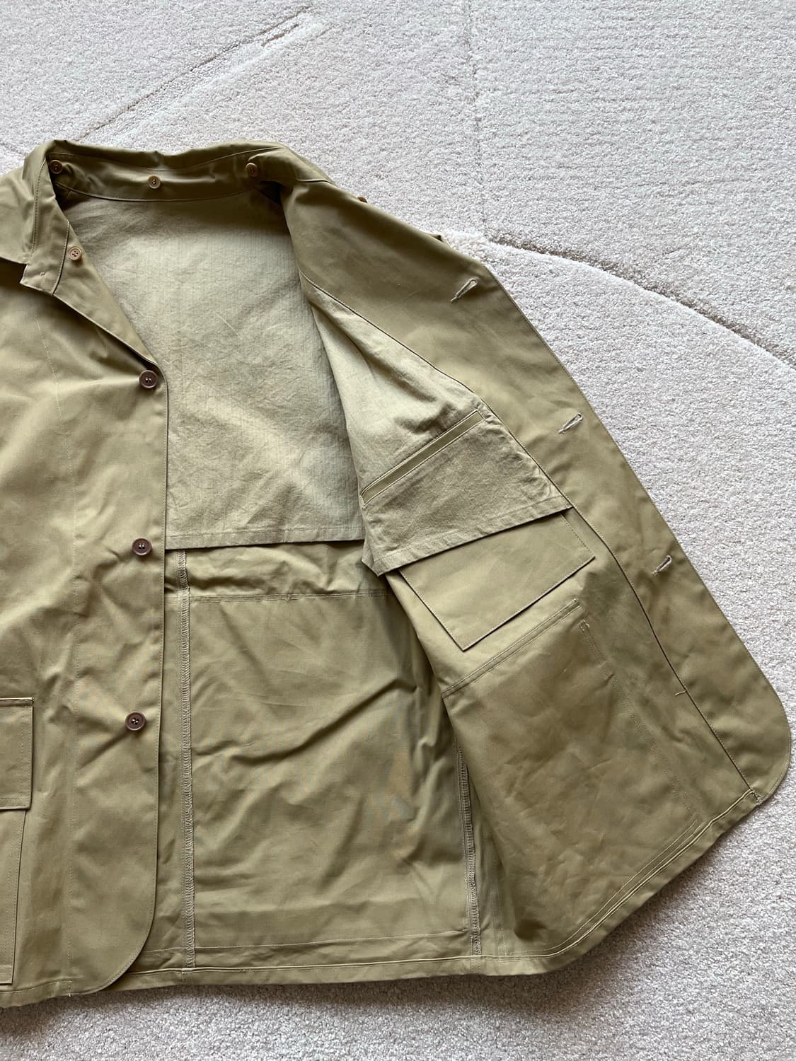 드레프로젯 H-Jacket 왁스드 코튼 헌팅 자켓 (105) 상품이미지7