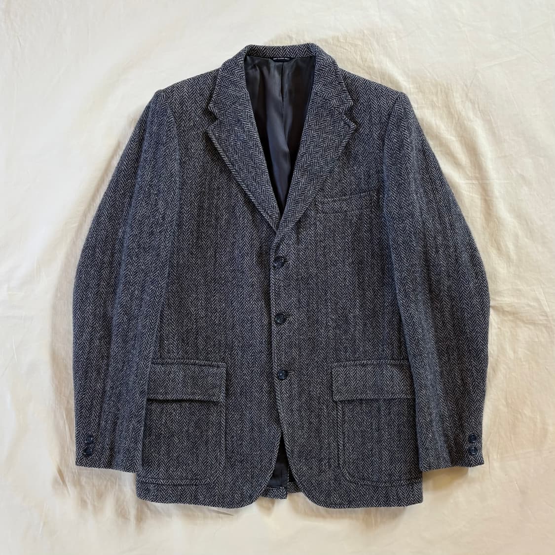 60s USA Eddie Bauer Harris Tweed 헤링본 자켓 상품이미지1