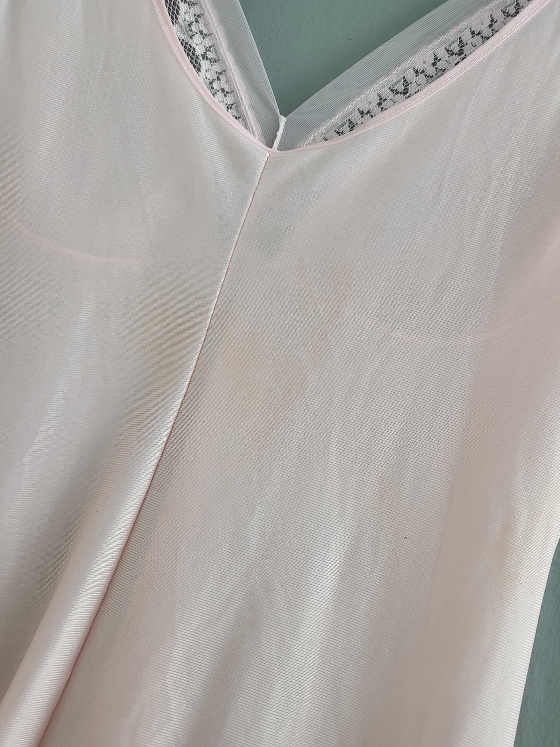 빈티지 베이비 핑크 슬립 드레스 상품이미지5