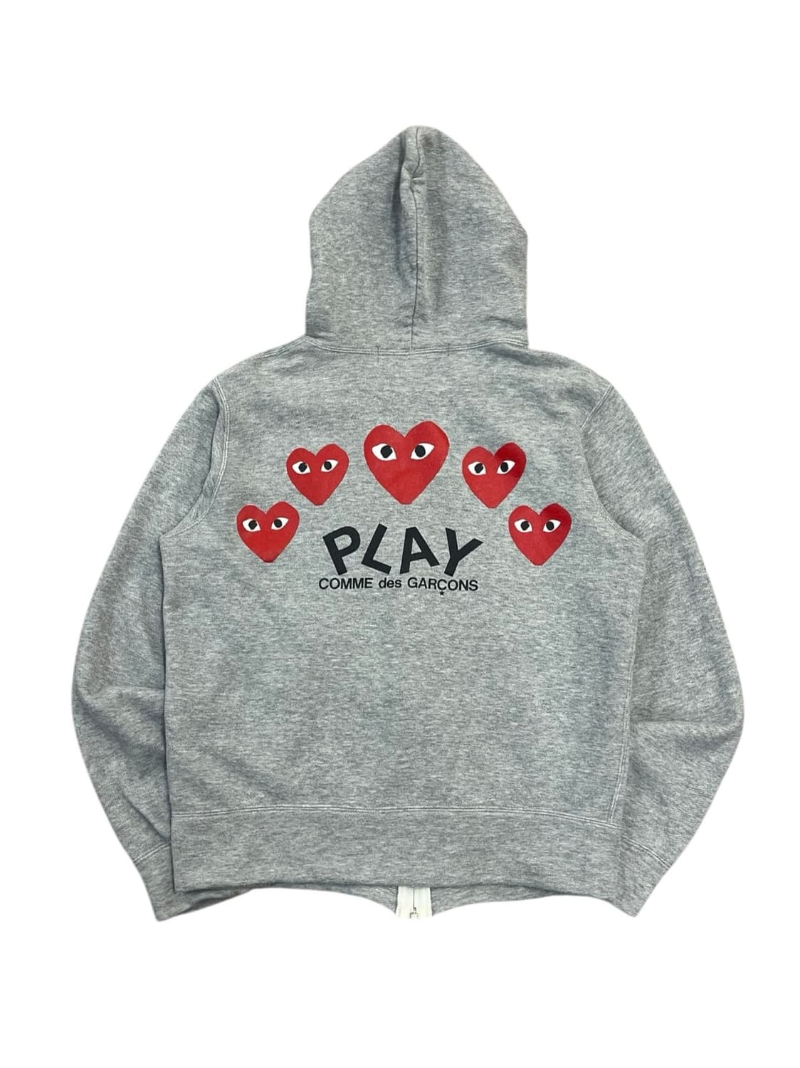 꼼데가르송 후드집업 그레이 L #csz2179 상품이미지4