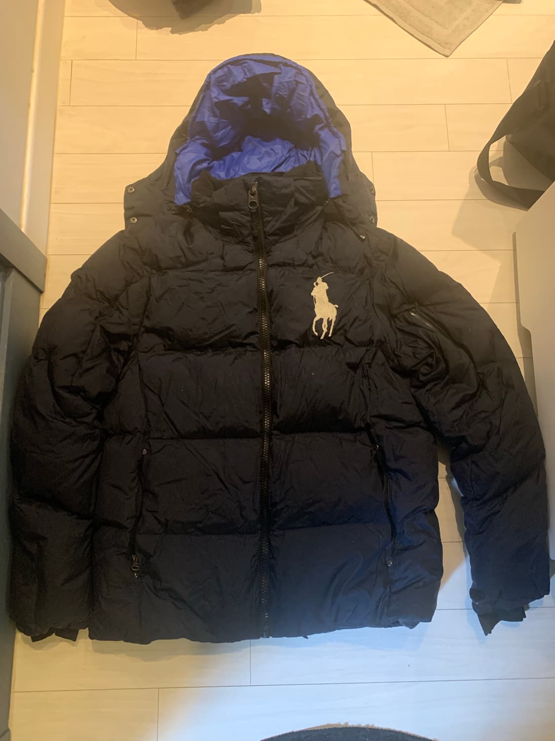 폴로빅포니패딩네이비 14~15 상품이미지1