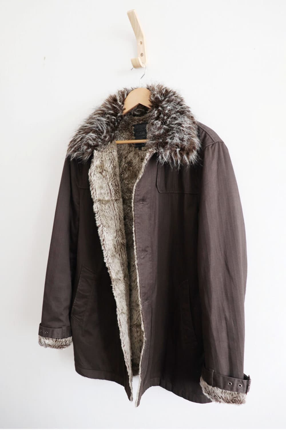 vtg fur jacket 상품이미지5