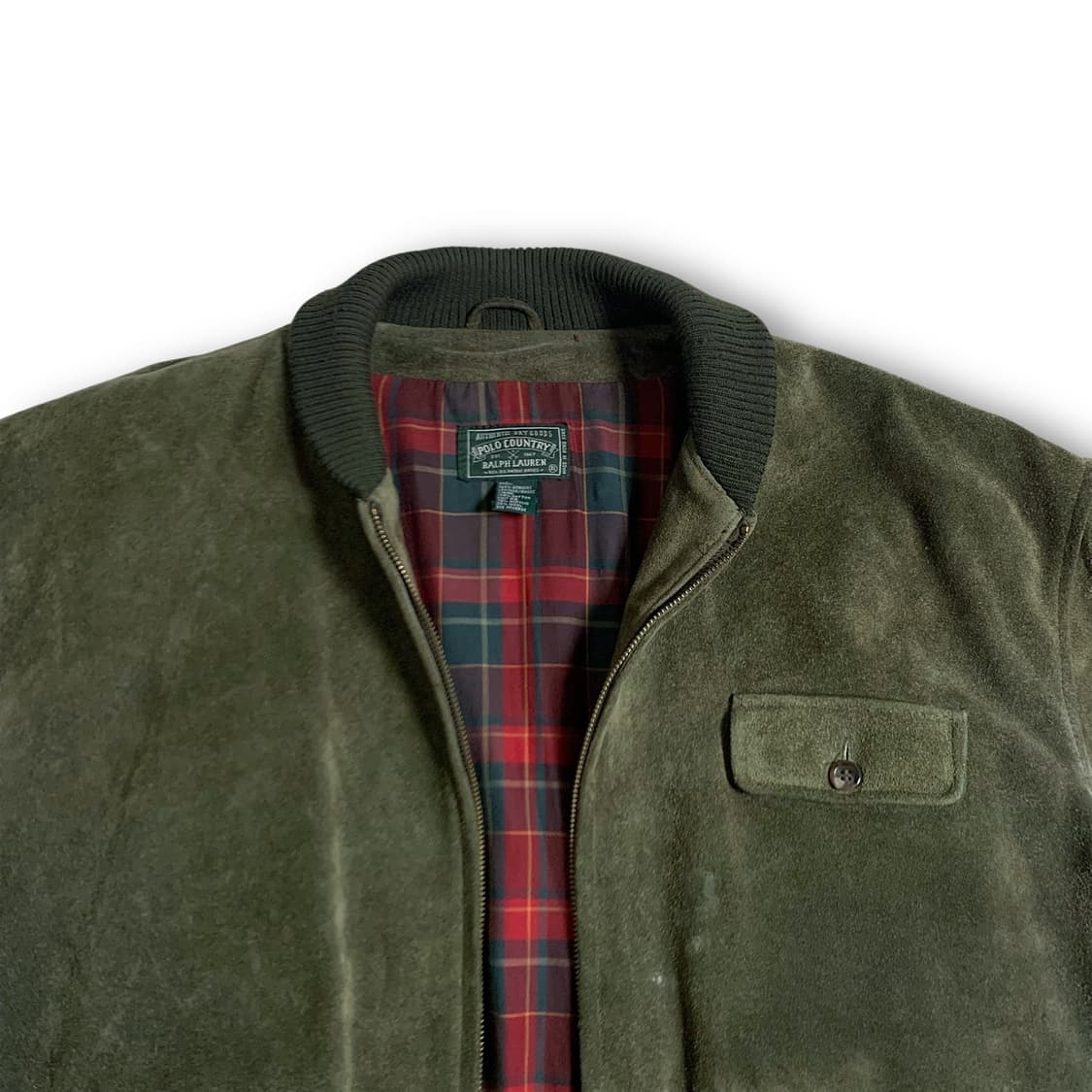 [XL~2XL] 90s Polo country suede jacket 상품이미지2