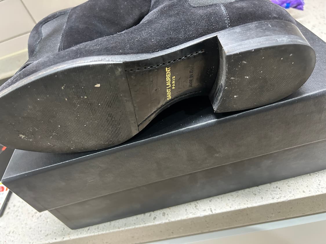 생로랑 스웨이드 부츠 (41.5 사이즈 ) 상품이미지3