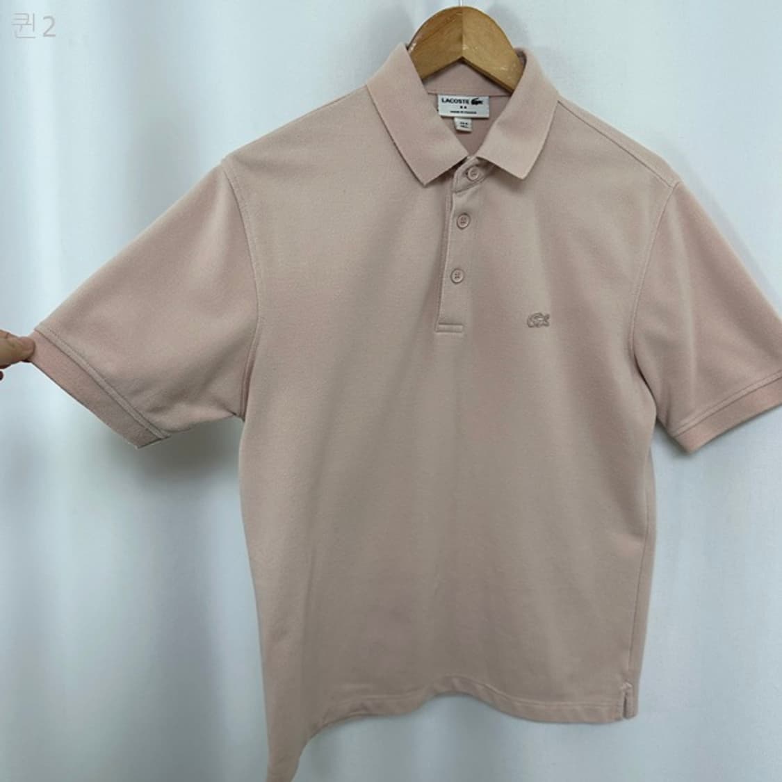 라코스테 남자 면 카라 반팔티 4 (105) 상품이미지4