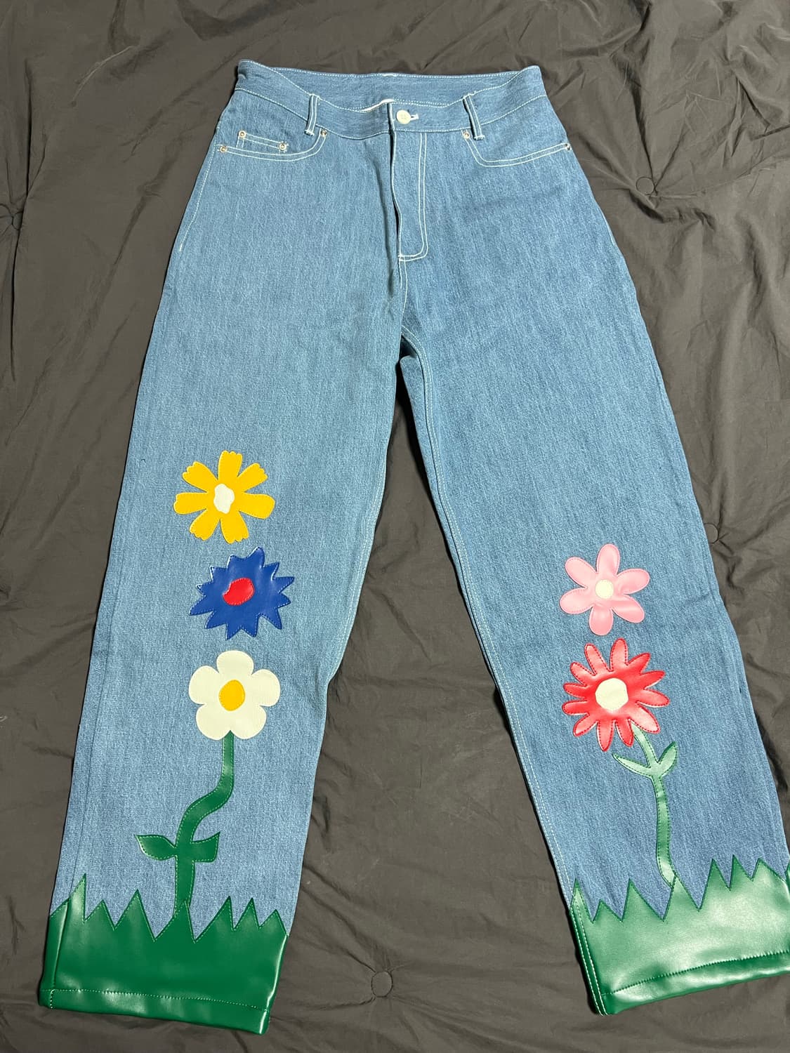 아웃사이더즈 디비전 레더 데님 상품이미지3