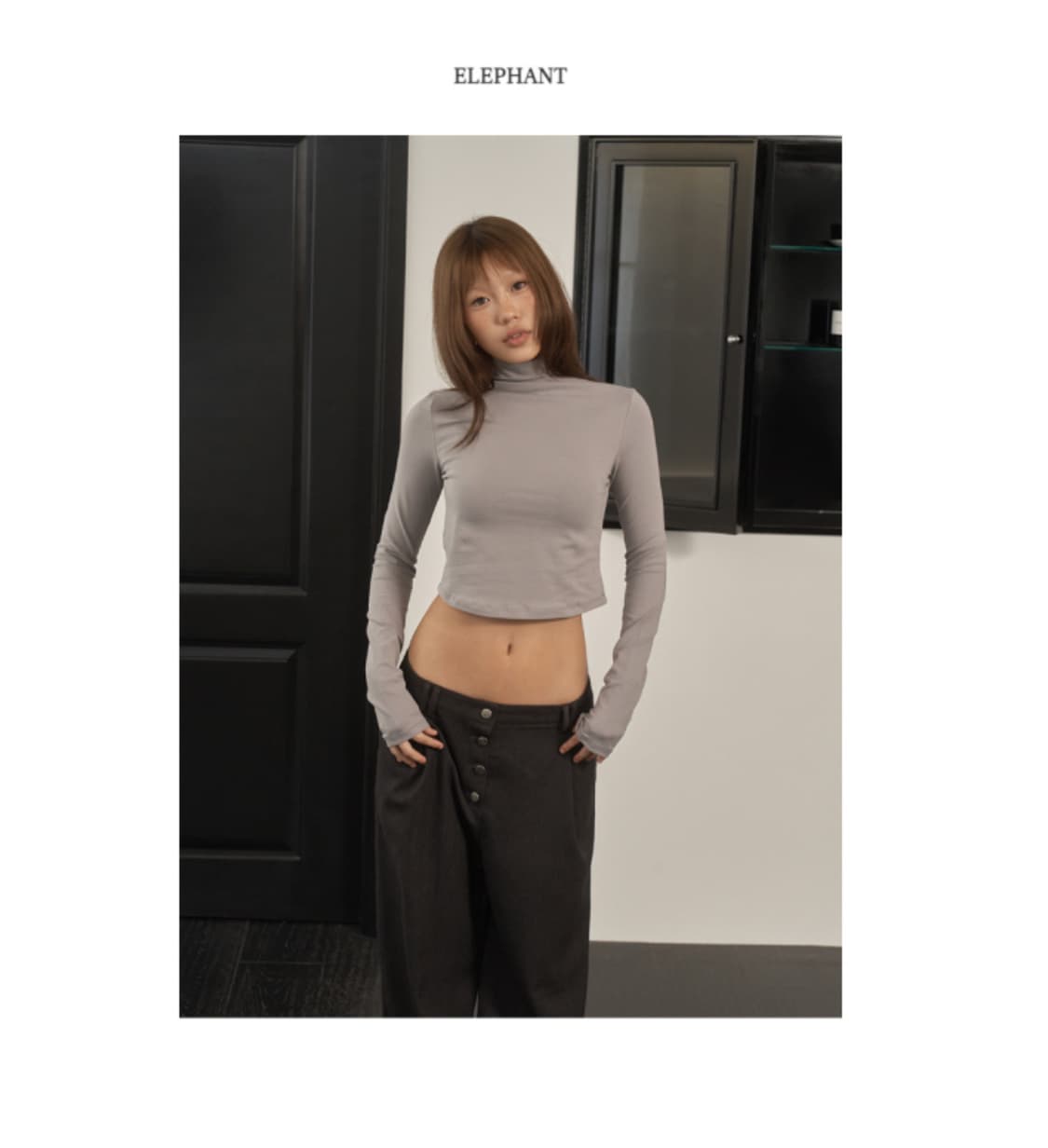 Toh 티오에이치 유어 터틀넥 elephant  상품이미지1