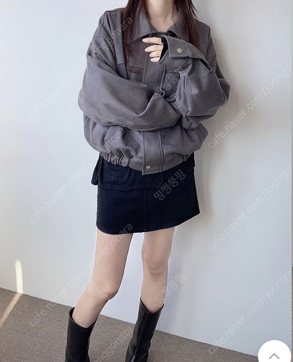 아워디스 스티치 스웨이드 자켓 상품이미지4