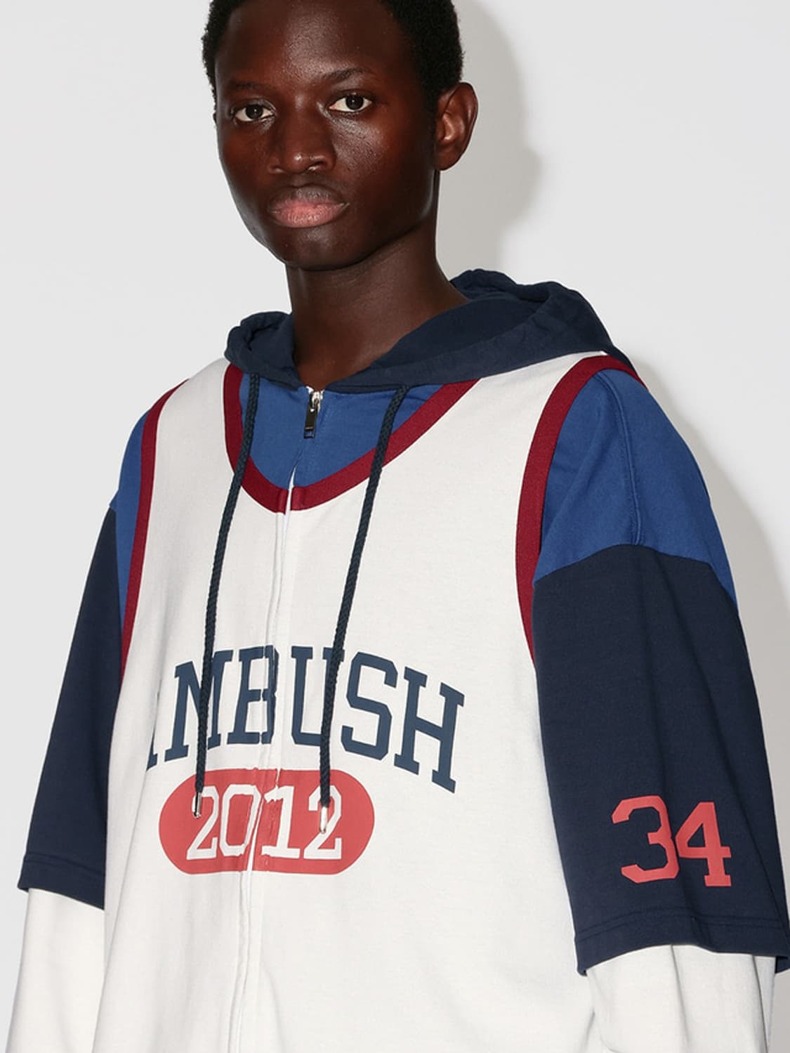 AMBUSH 앰부쉬  BASKETBALL LAYERED HOODIE 상품이미지5