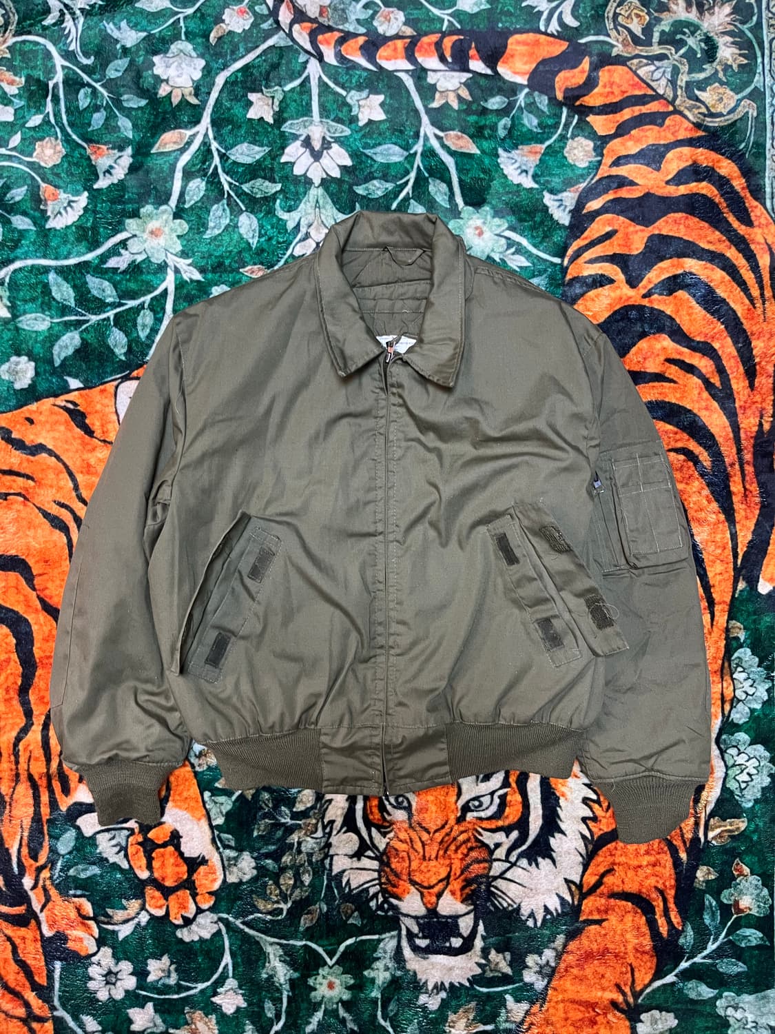 80s CVC tanker jacket OG (L-R) 상품이미지5