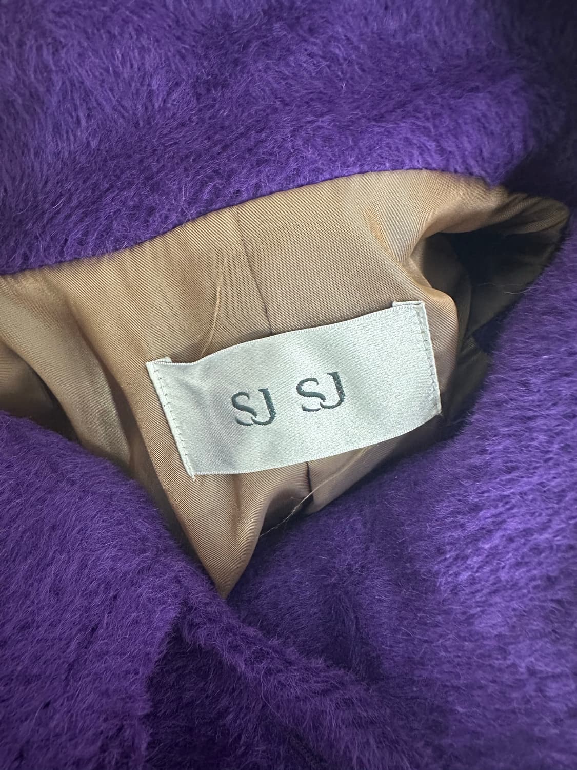 Sjsj 알파카 자켓 상품이미지7