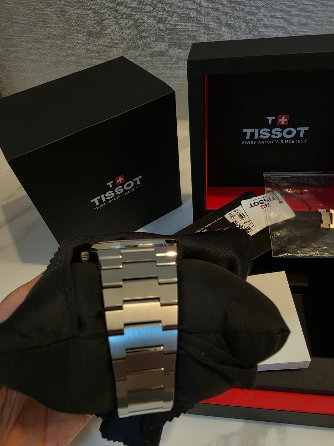 티쏘 PRX 40mm 청판 쿼츠 판매합니다. 상품이미지7