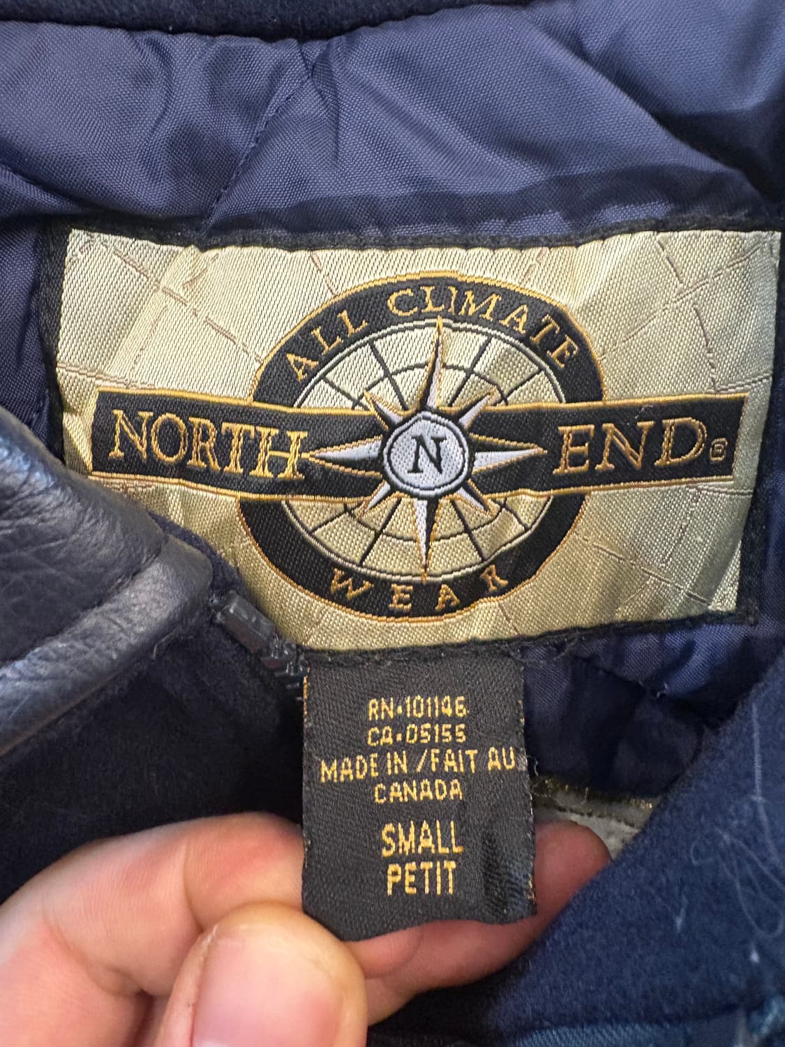 USA 빈티지 레더 바시티자켓 B57 상품이미지3