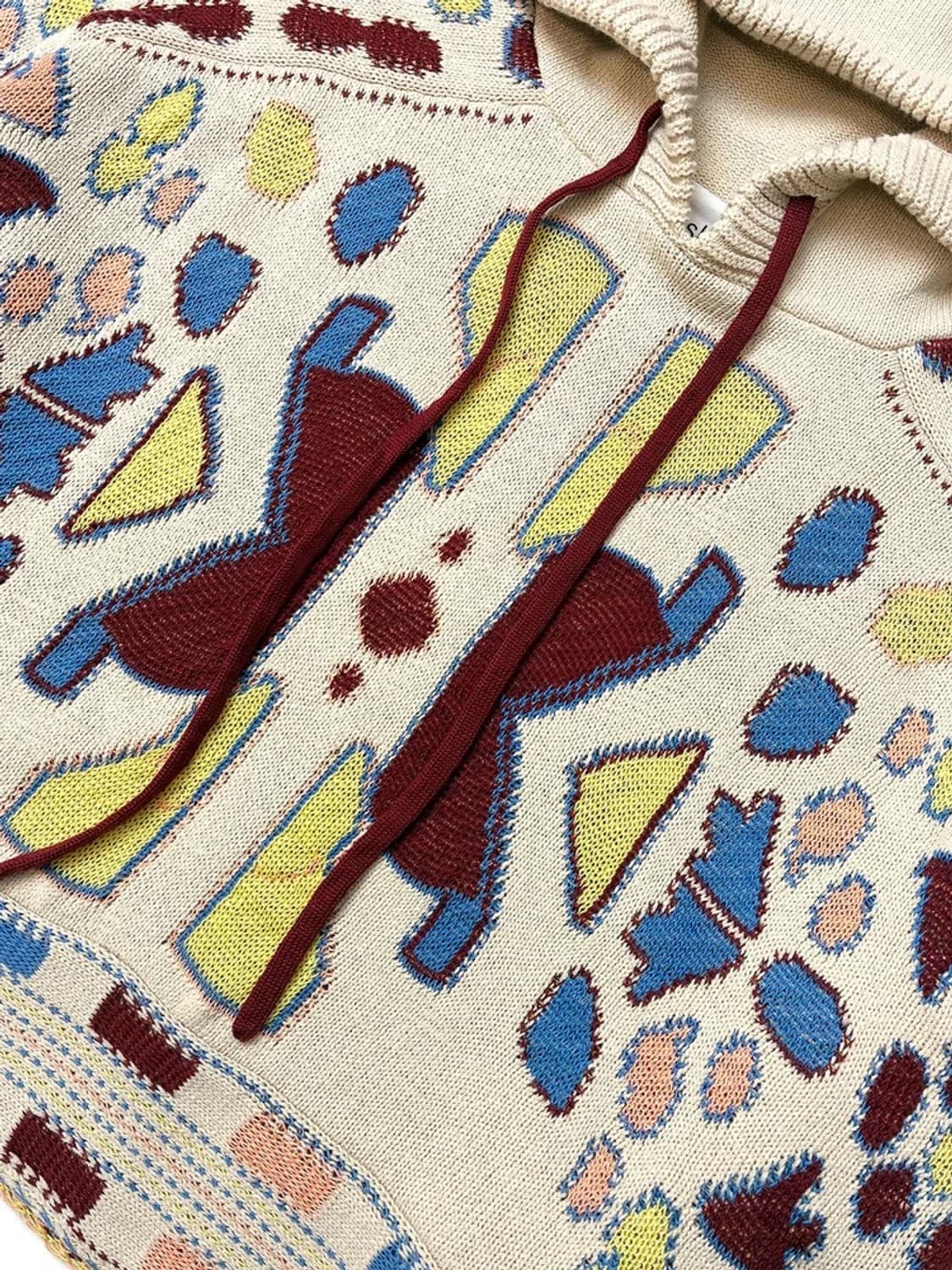 바쉬 23ss 크롭 패턴 스웨터 후드티 PN5160 상품이미지4