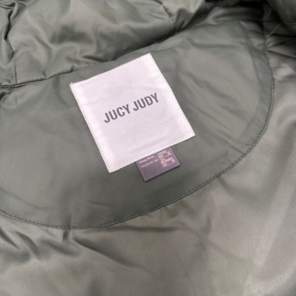 JUCYJUDY 쥬시쥬디 여성 덕다운 패딩 야상 점퍼 85(XS) 상품이미지9