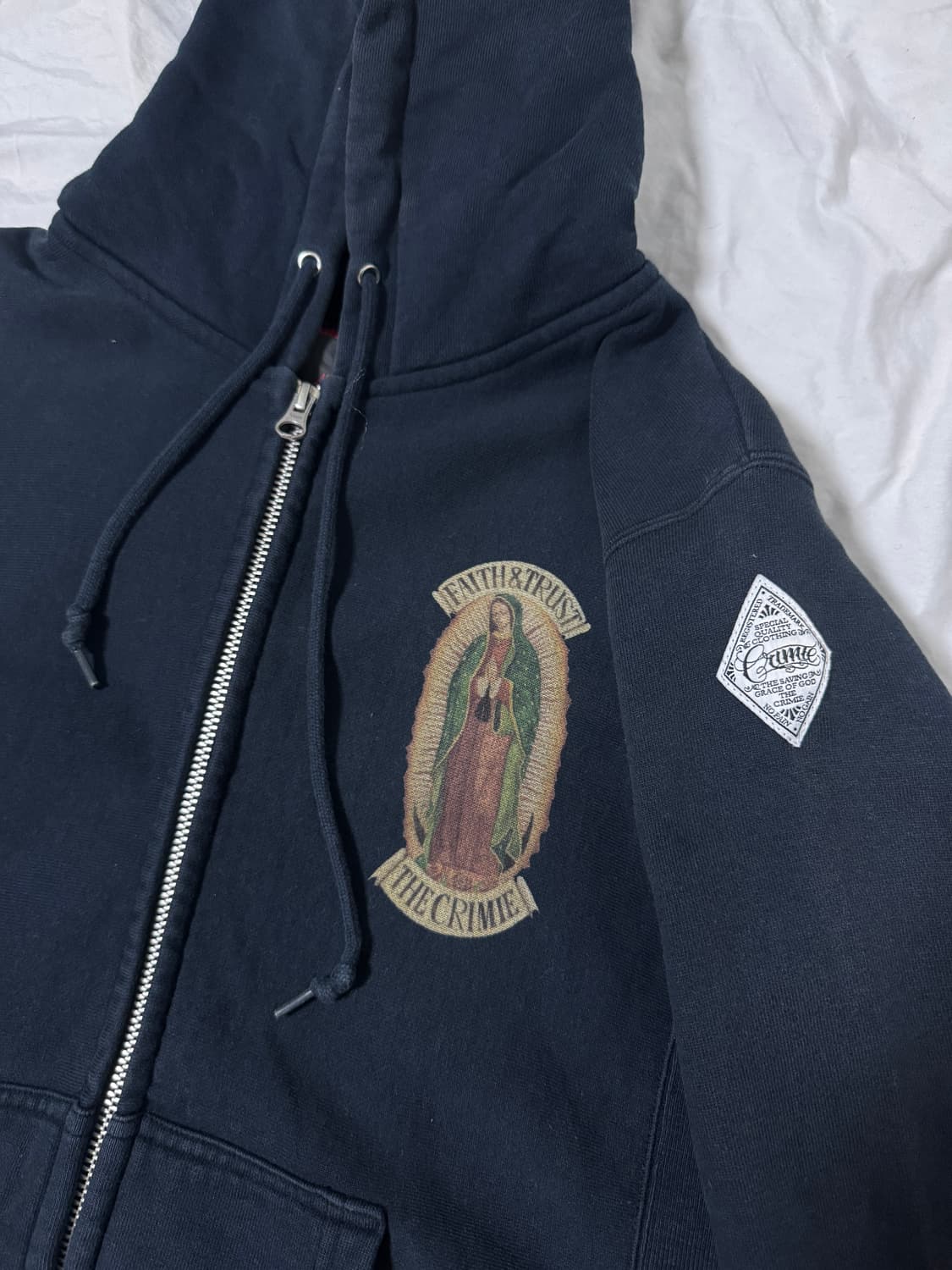 Crimie 마리아 스웻 후드집업 상품이미지4