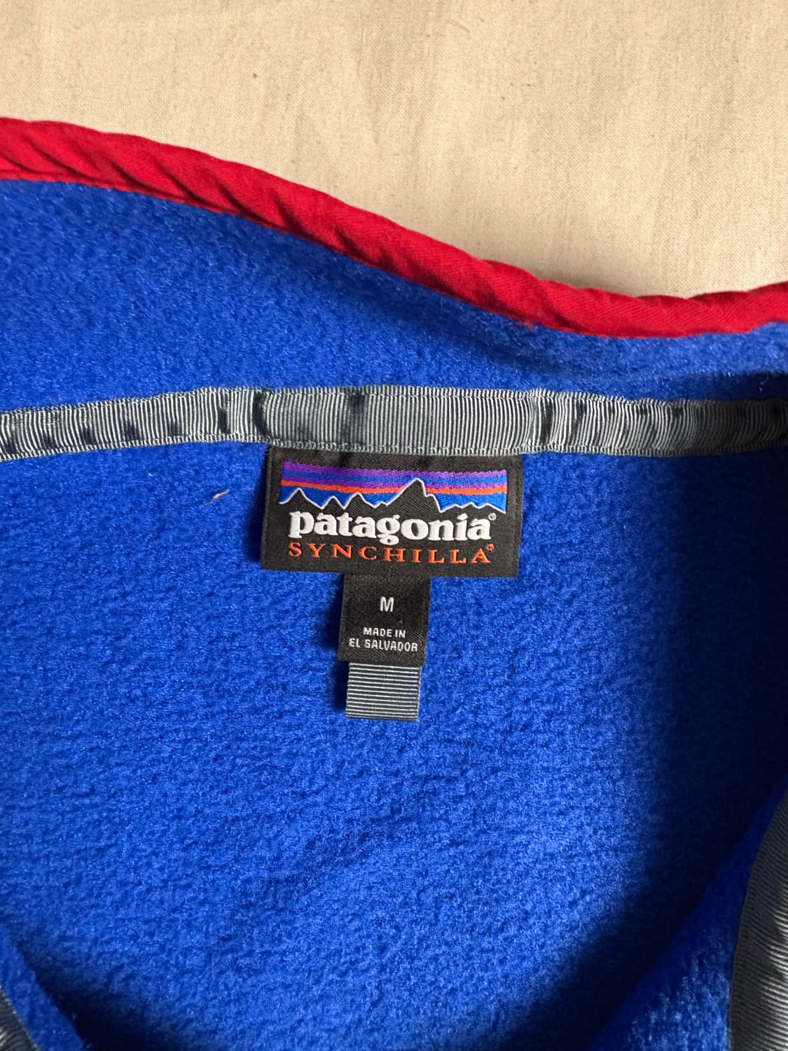 Patagonia 파타고니아 신칠라 스냅티 풀오버 플리스 M 상품이미지4
