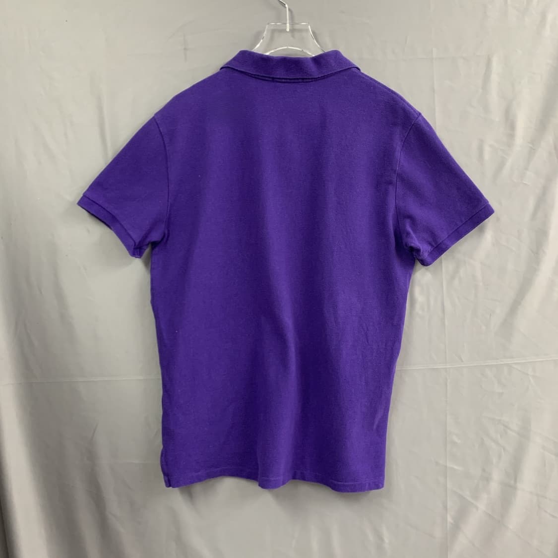 M 폴로랄프로렌 신형 QR택 커스텀 슬림핏 퍼플 PK 반팔 카라티 상품이미지3