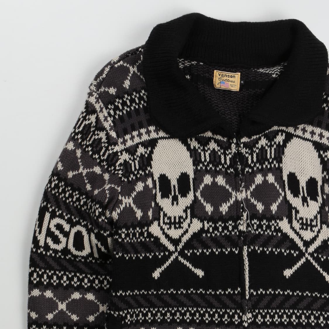 반슨 스컬 헤비울 스웨터  상품이미지2