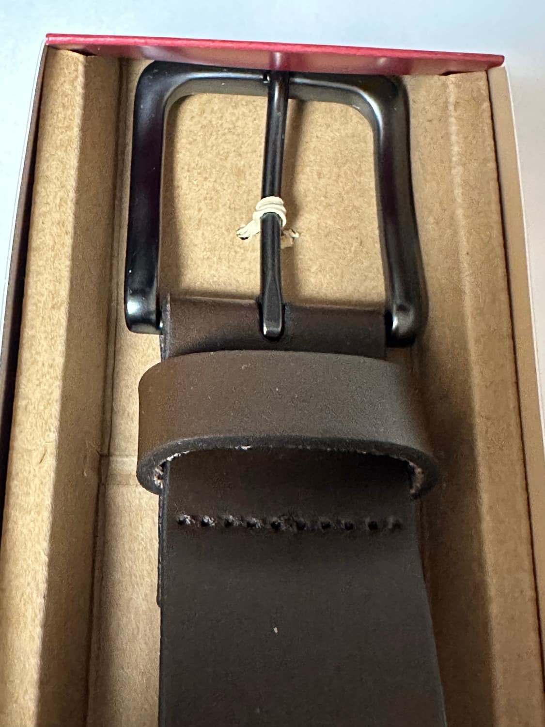 리바이스 소가죽 벨트 34 브라운 상품이미지2