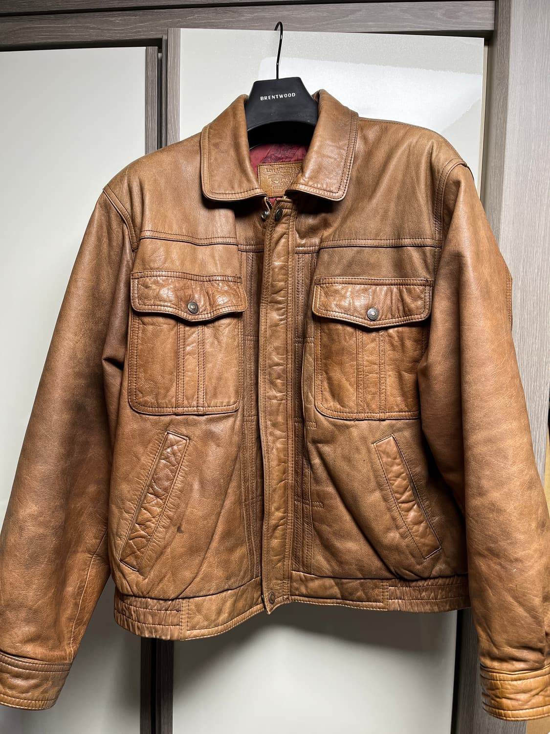 빈티지 90s 리바이스 가죽자켓 상품이미지1