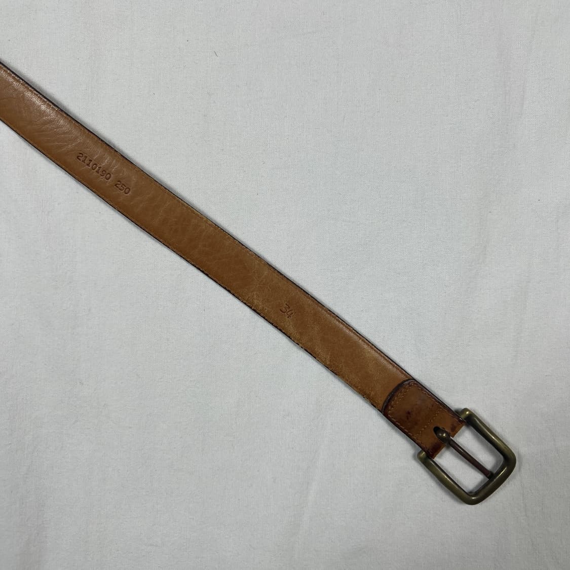 90‘s 폴로랄프로렌 크레스트 로고 가죽 벨트 상품이미지6