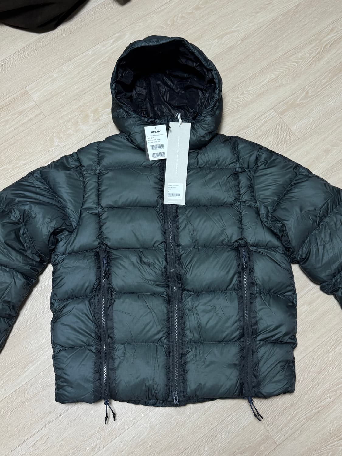 언어펙티드 ls 다운 파카 새제품 상품이미지1